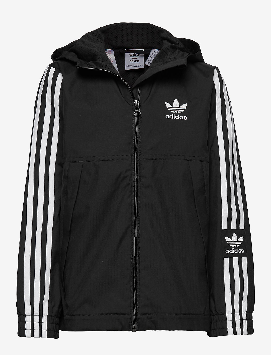 Adi windbreaker online white grey black