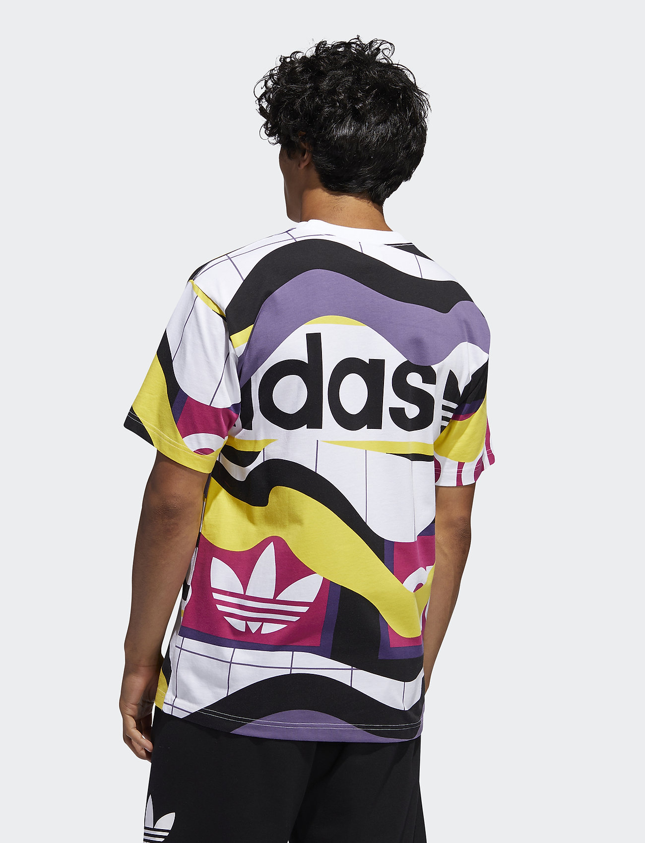 adidas Originals - CATALOG AOP TEE - white - 3