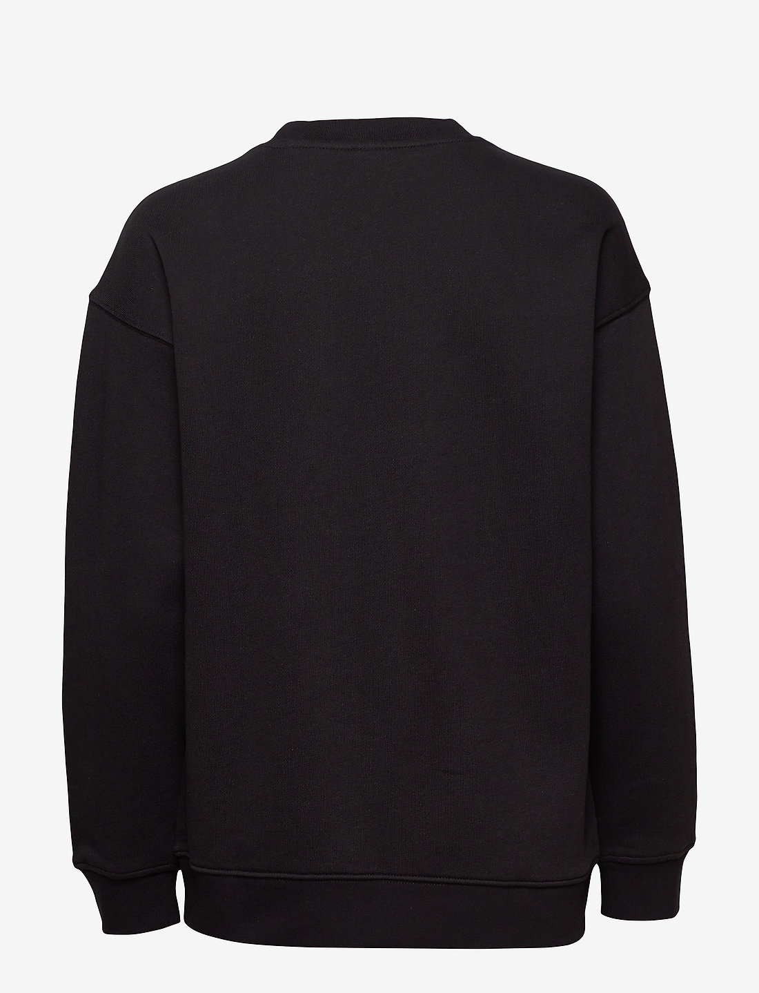 adidas Originals - Trefoil Crew Sweatshirt - Överdelar - black/white - 2