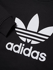 adidas Originals - Trefoil Crew Sweatshirt - sweatshirts - black/white - 4