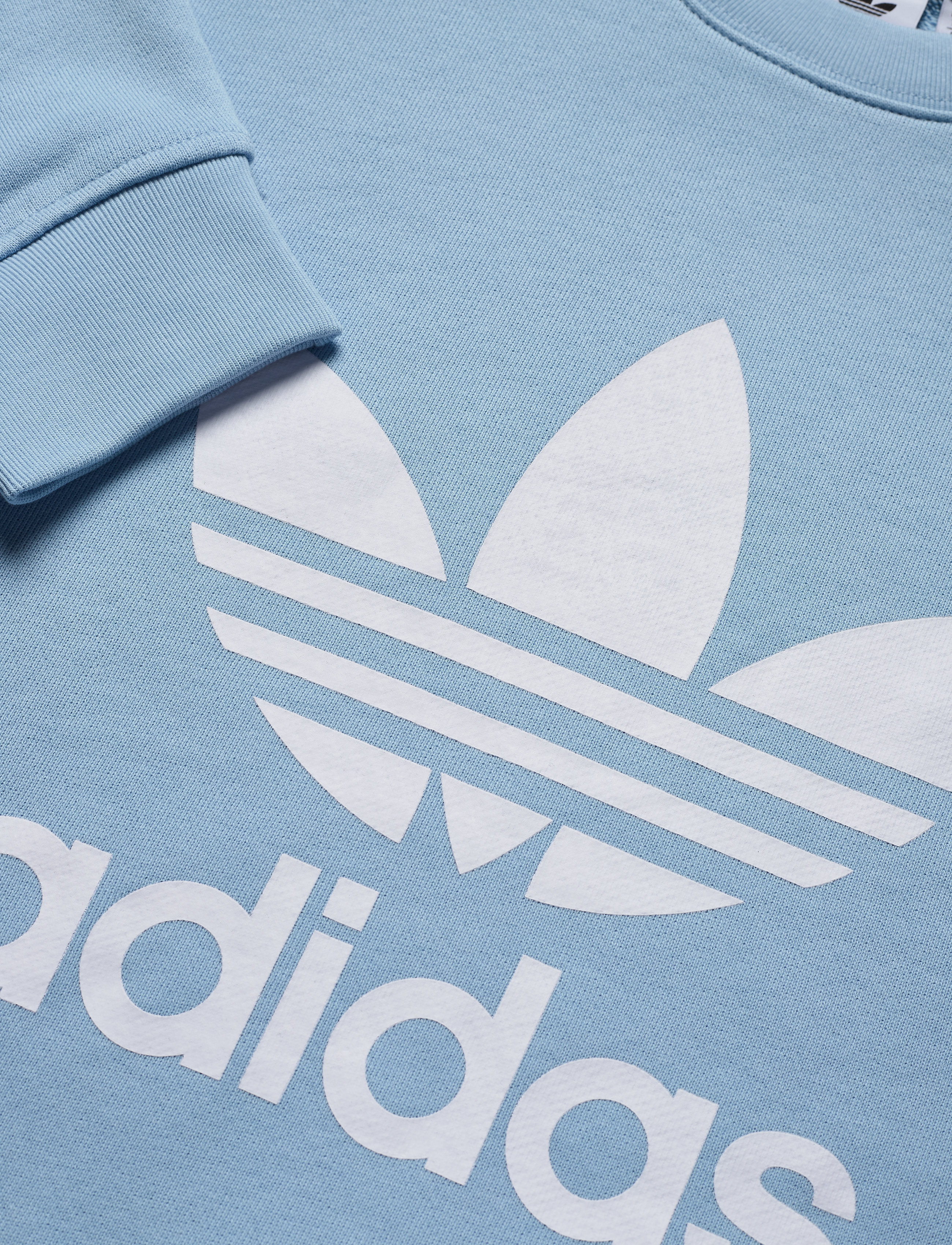 adidas Originals - TRF CREW SWEAT - clesky/white - 4