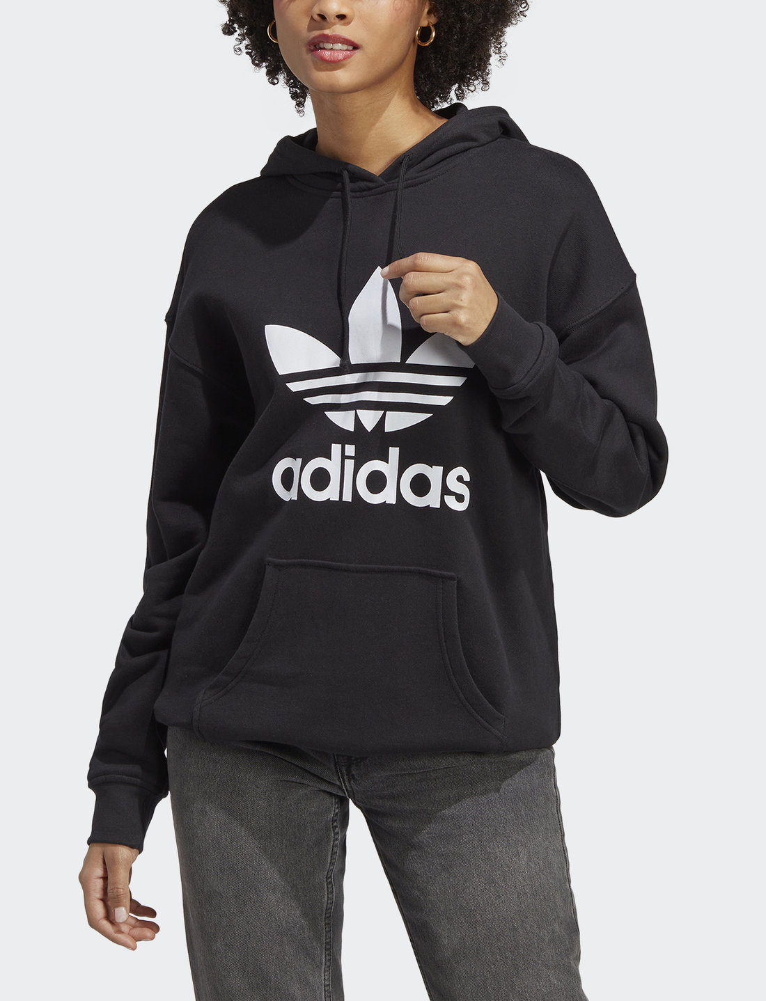 Adidas women's top trefoil hoodie