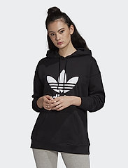 adidas Originals - adidas Adicolor Trefoil Hoodie - hoodies - black/white - 2