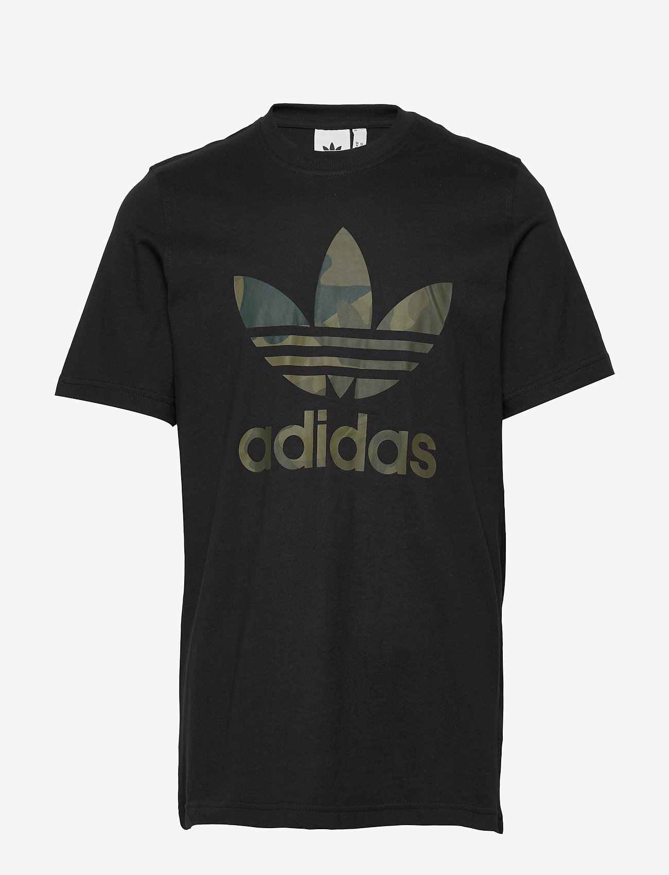 adidas Originals - CAMO INFILL TEE - black/multco - 0