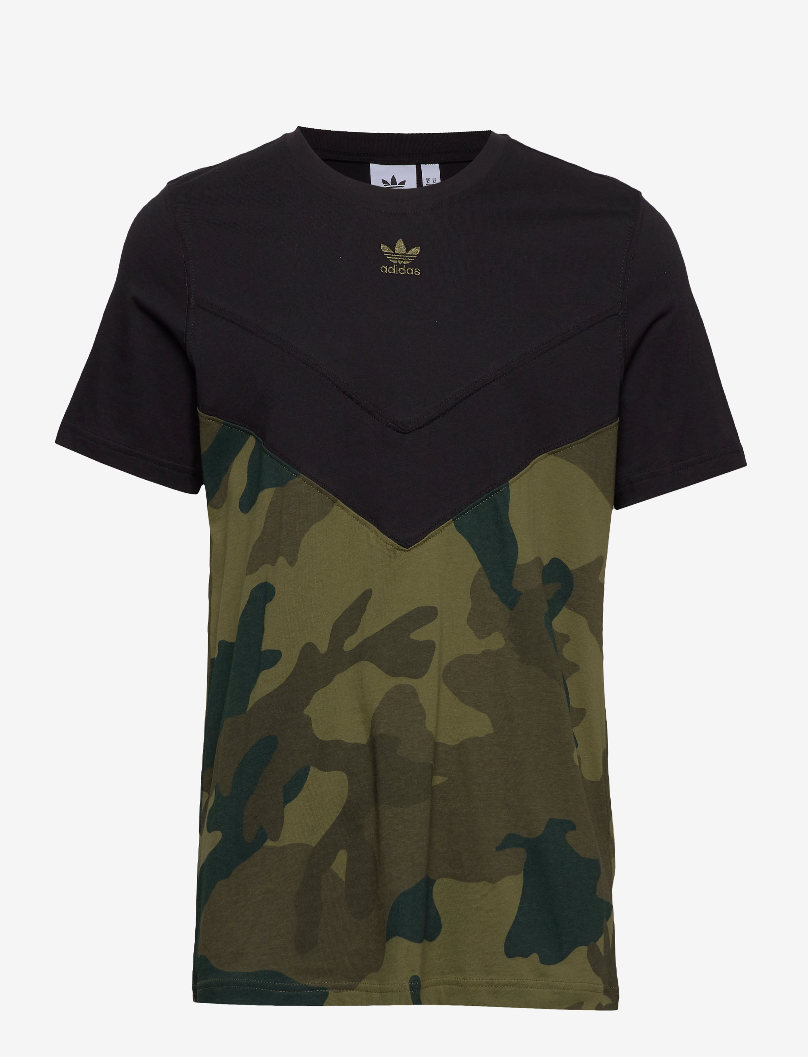 adidas Originals - CAMO BLOCK T - black/multco - 1
