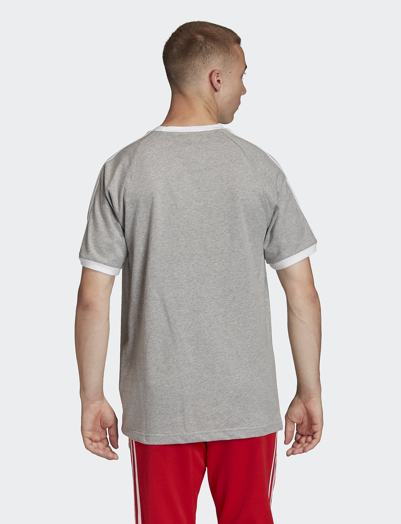 adidas Originals - 3-STRIPES TEE - mgreyh - 5