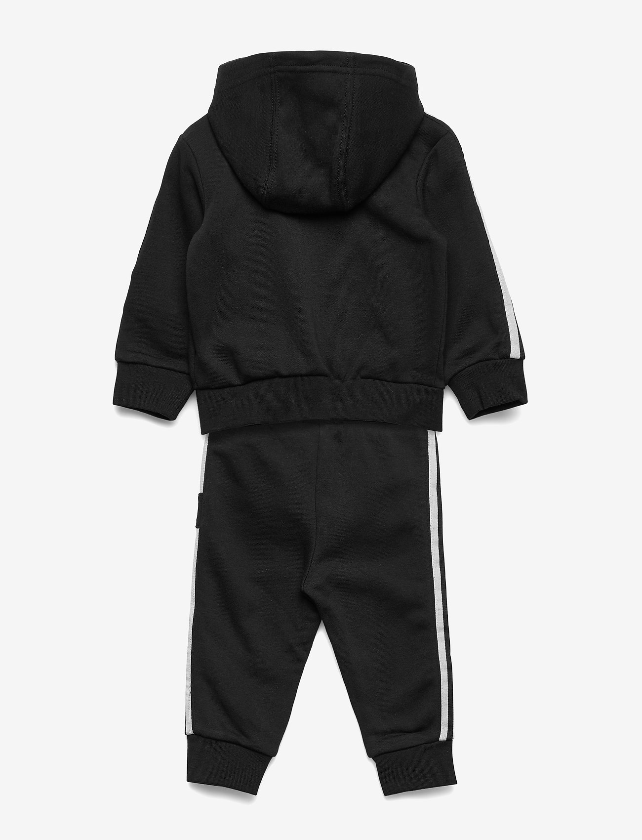 adidas Originals - LOCK UP HOODIE - black/white - 1