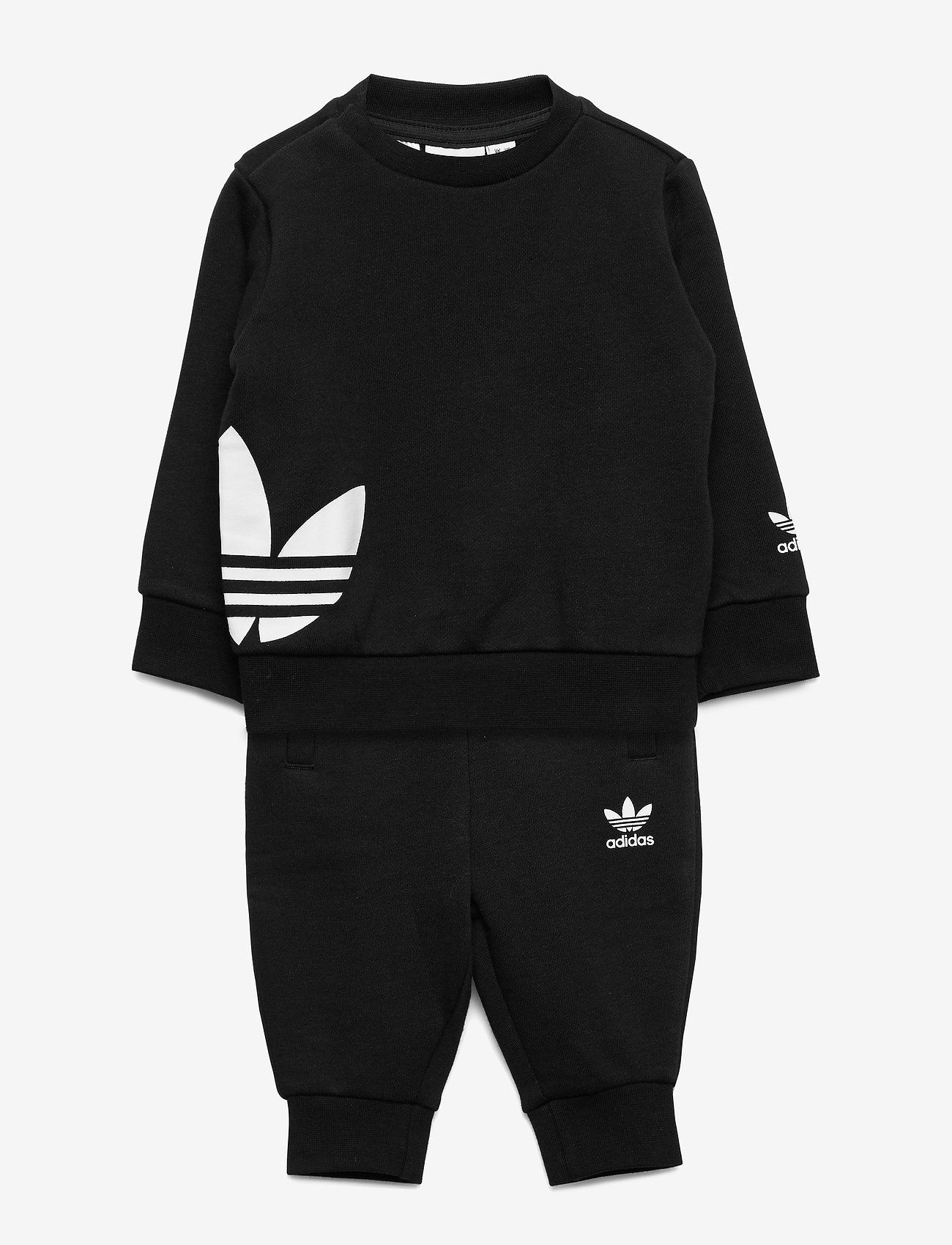 adidas Originals - BIG TREFOILCREW - black/white - 0