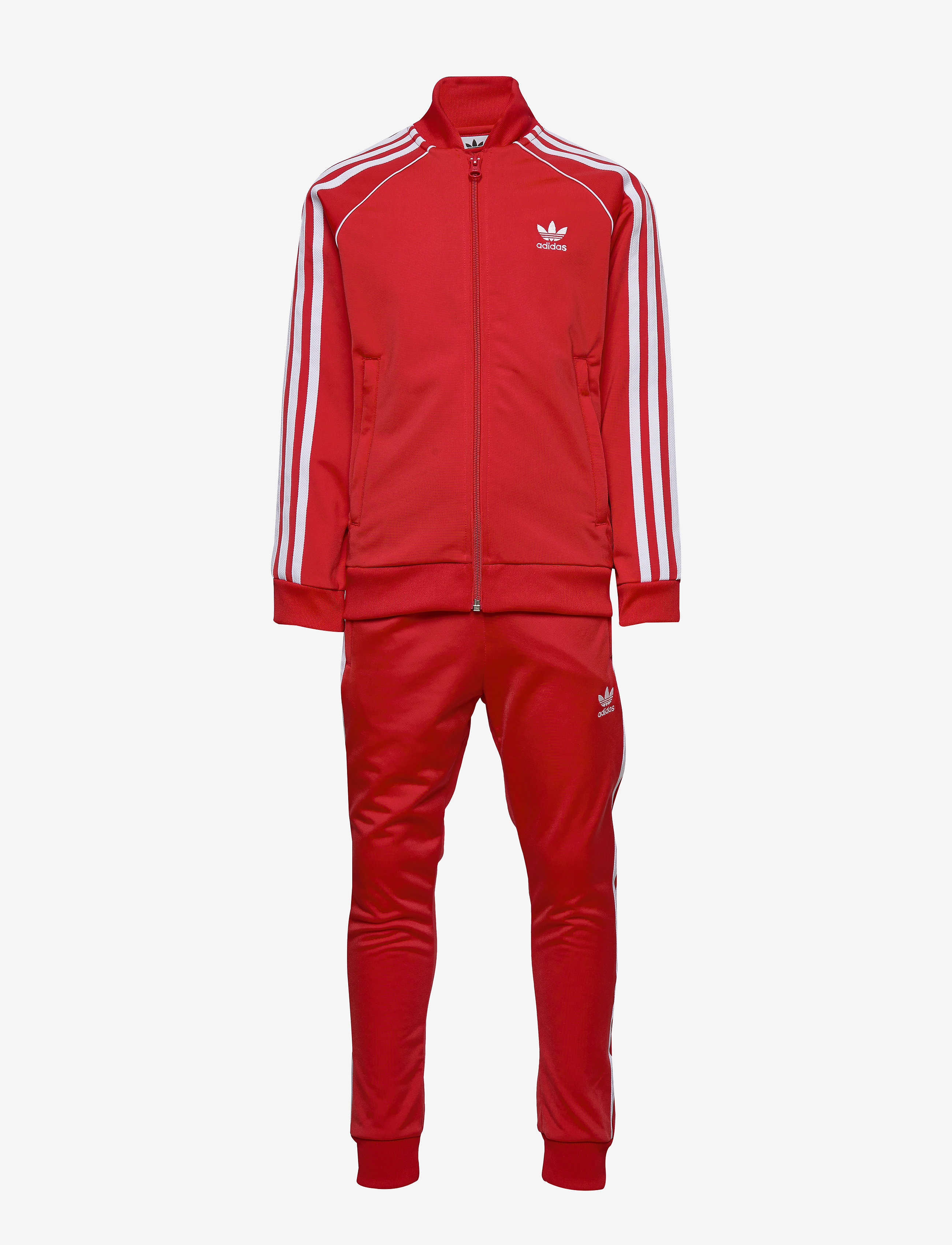 adidas Originals - SUPERSTAR SUIT - lusred/white - 4