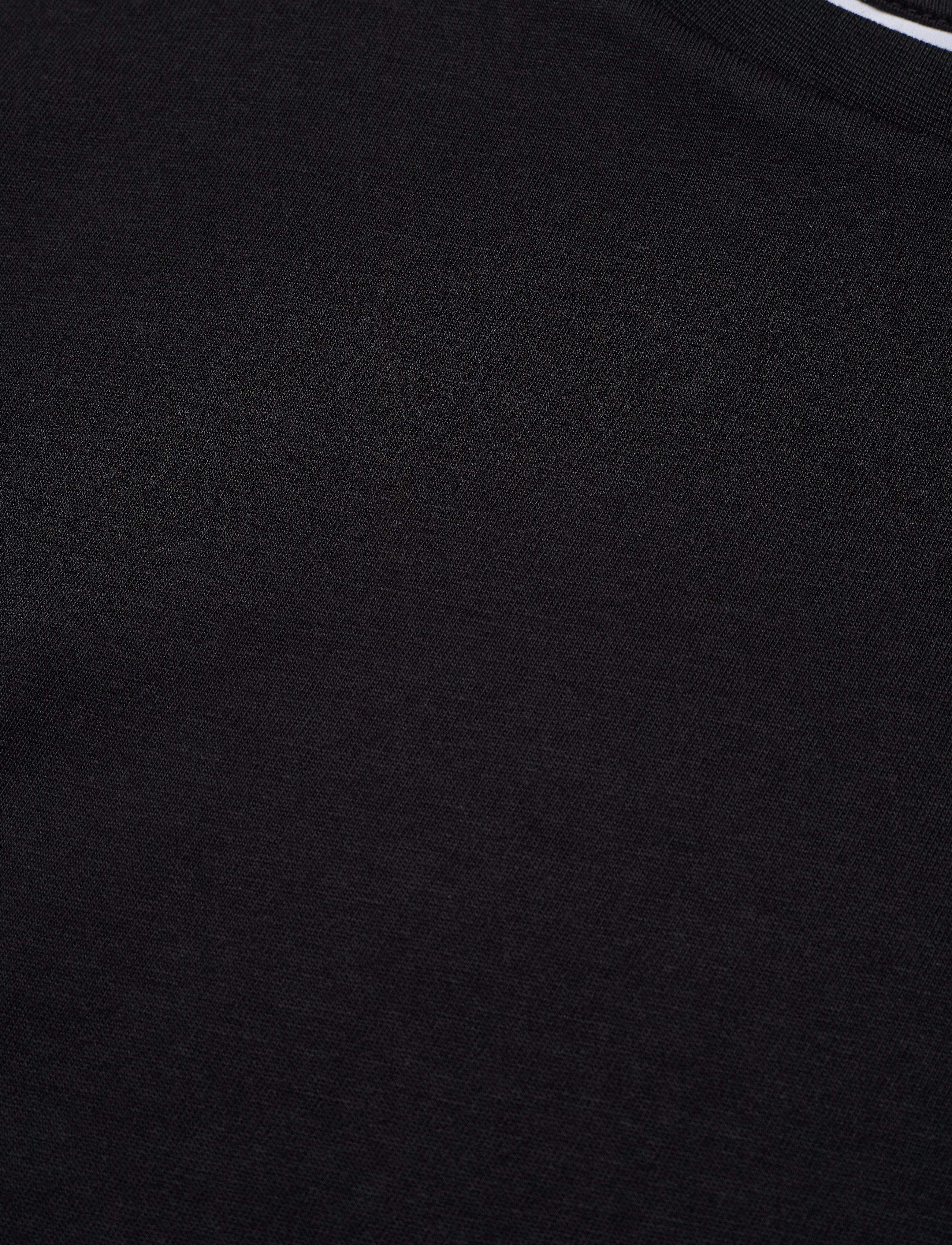 adidas Originals - BIG TREFOIL TEE - black/white - 2