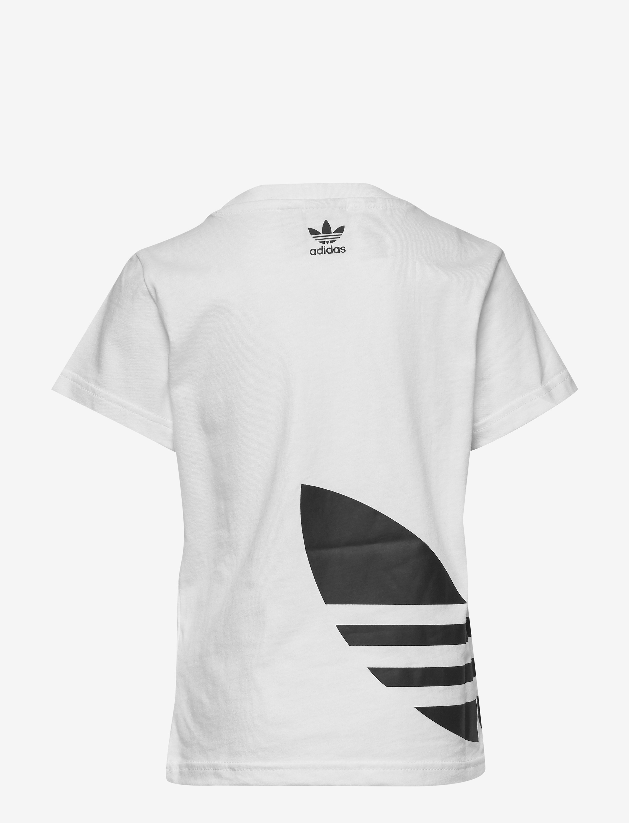 adidas Originals - BIG TREFOIL TEE - white/black - 1