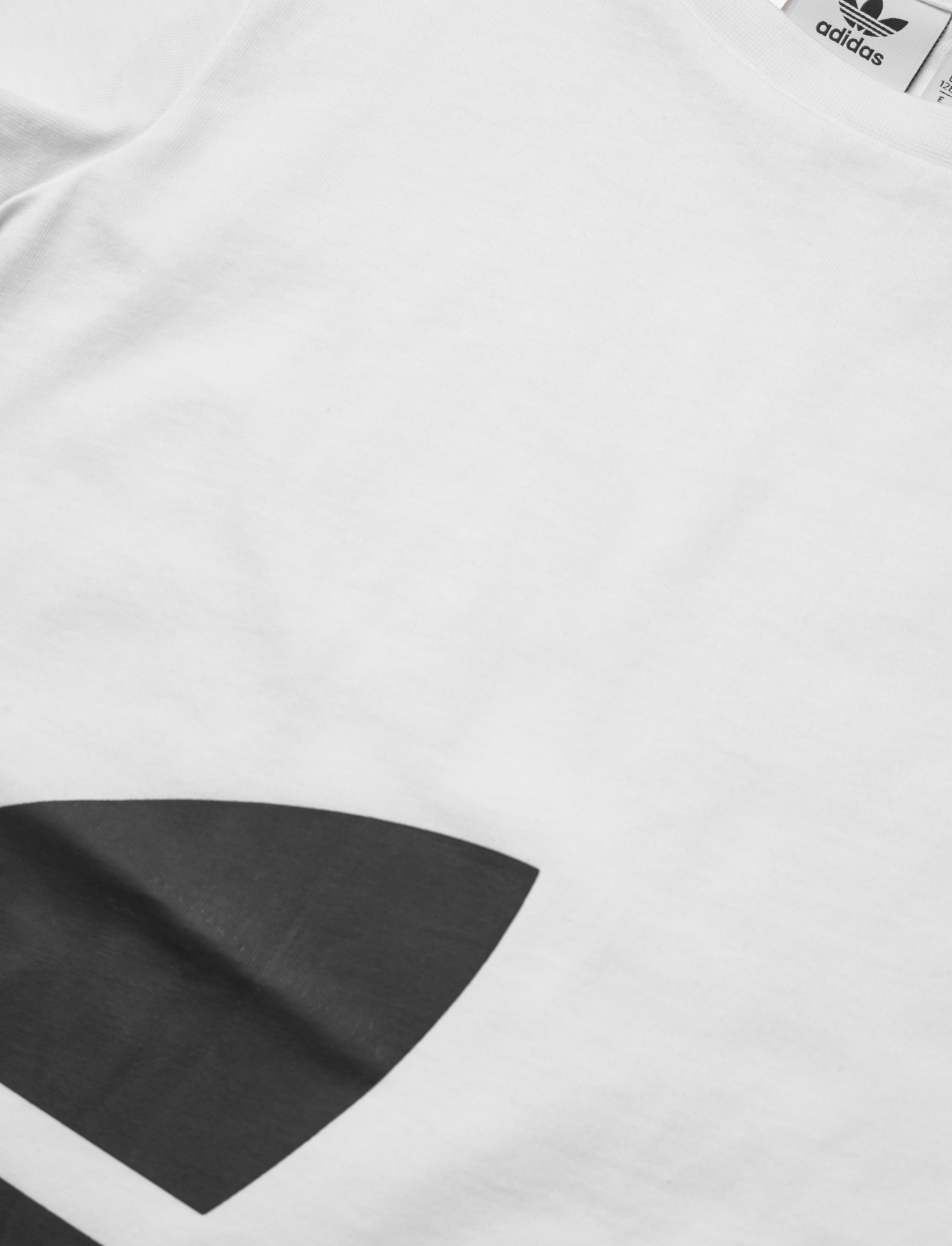 adidas Originals - BIG TREFOIL TEE - white/black - 2