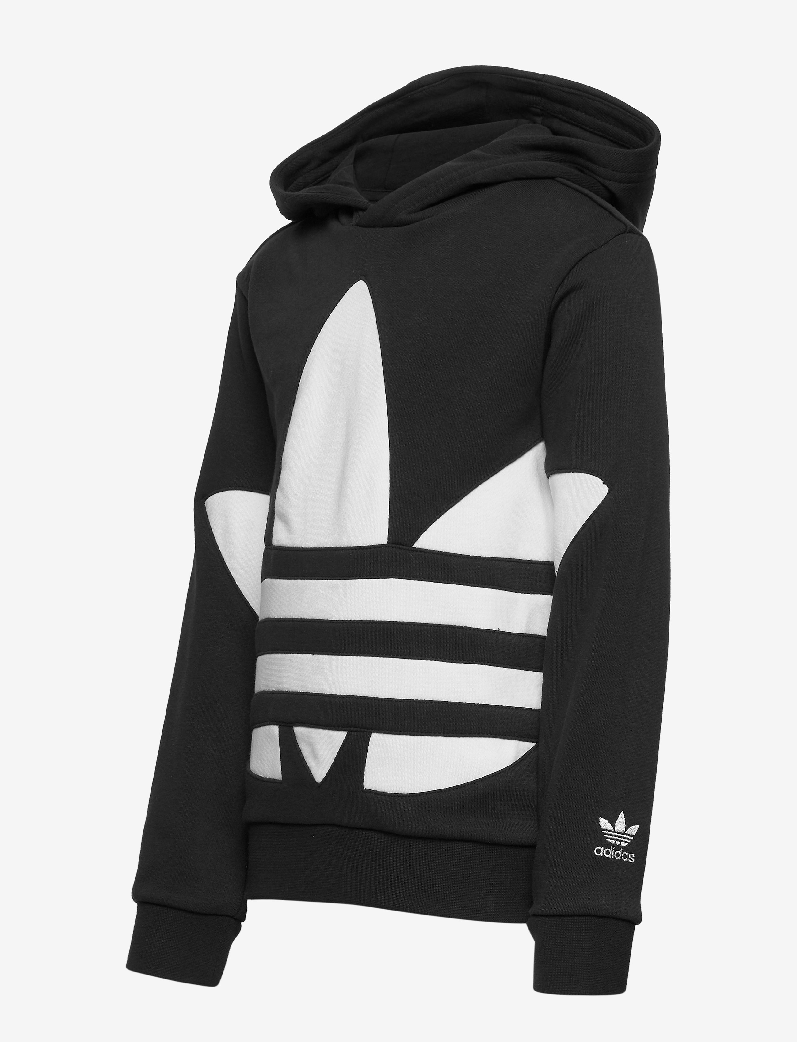 adidas Originals - BG TREFOIL HOOD - black/white - 2