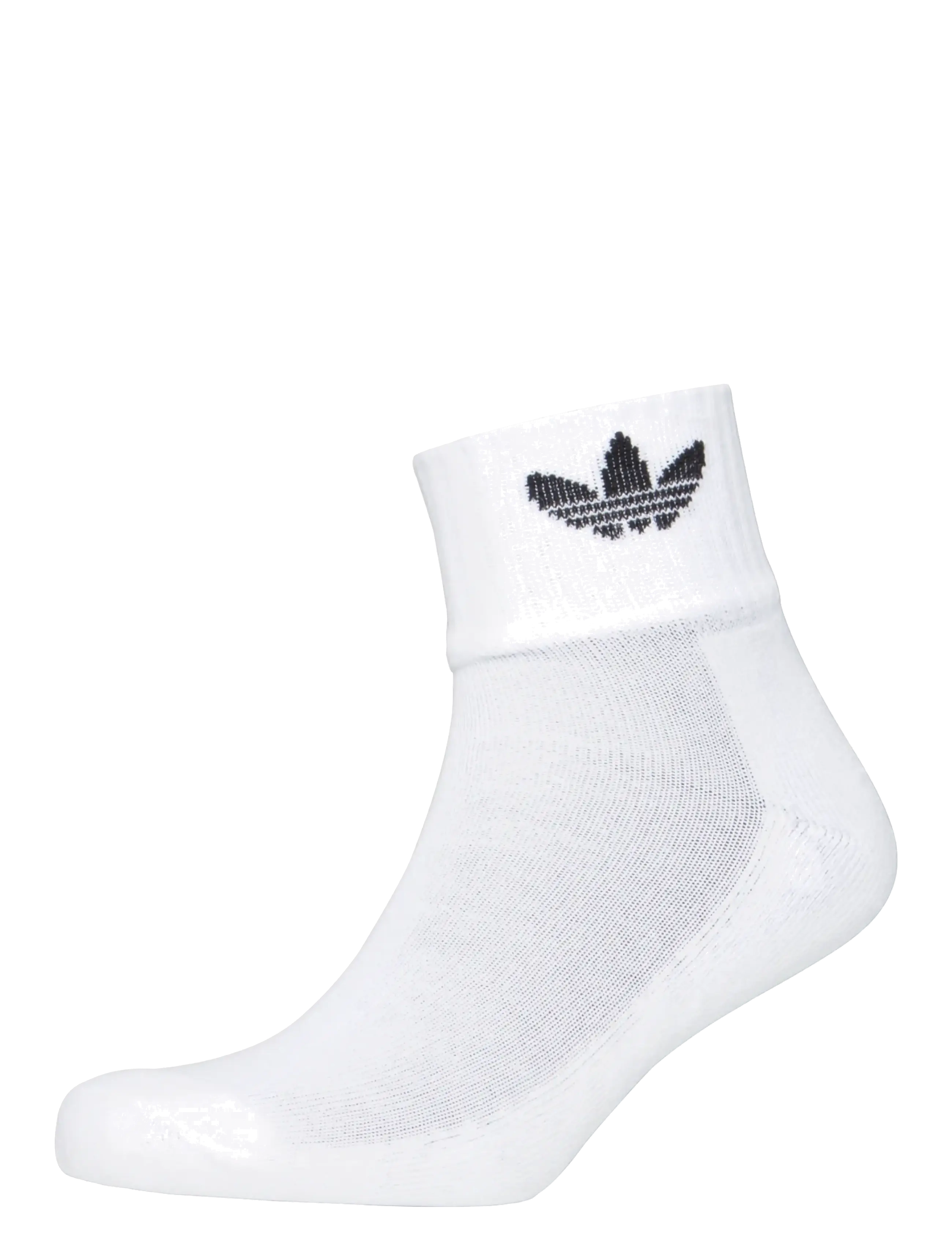 adidas Originals - 1/4 SOCKS 3P - spordisokid - white/white/black - 2