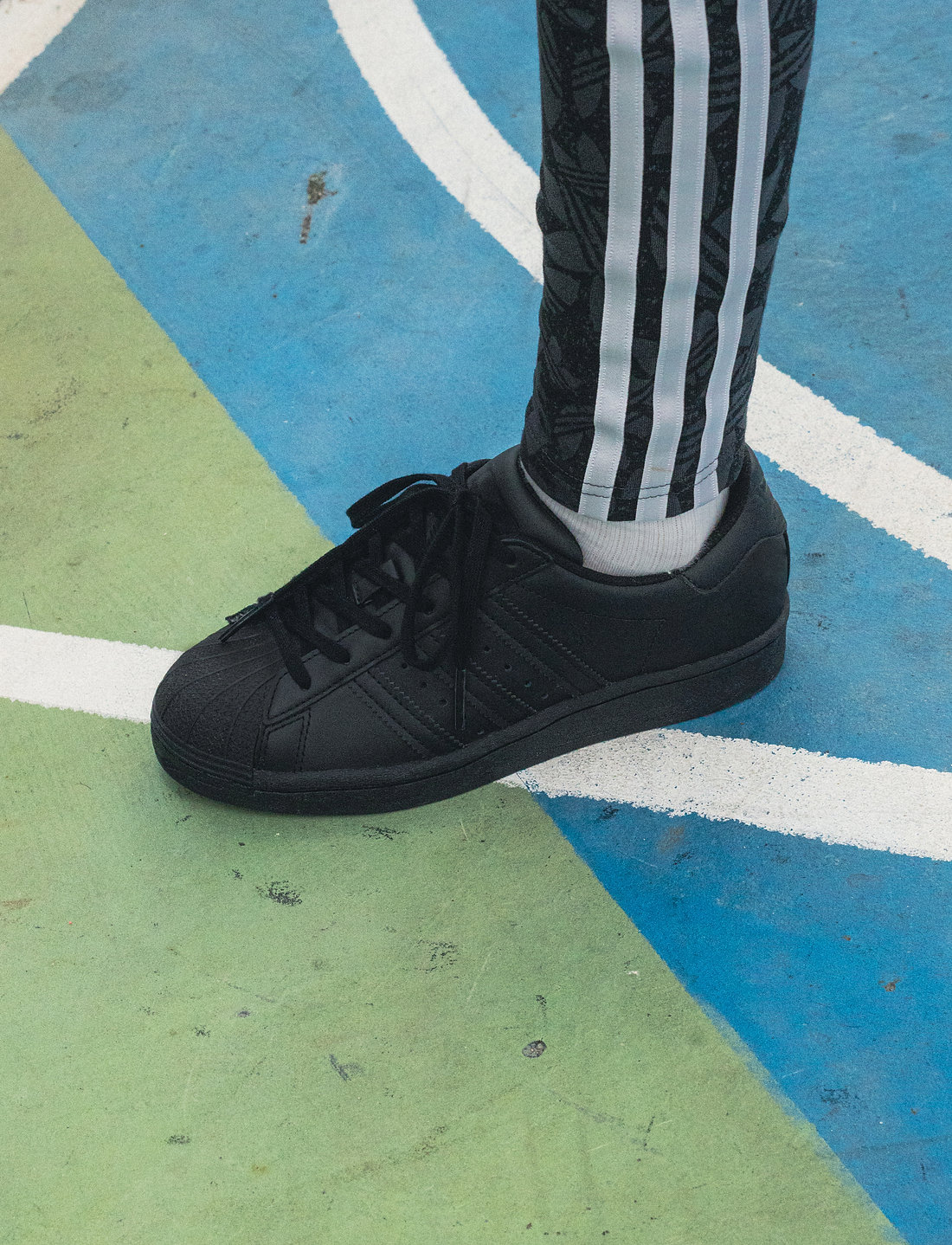 Full black superstars sales