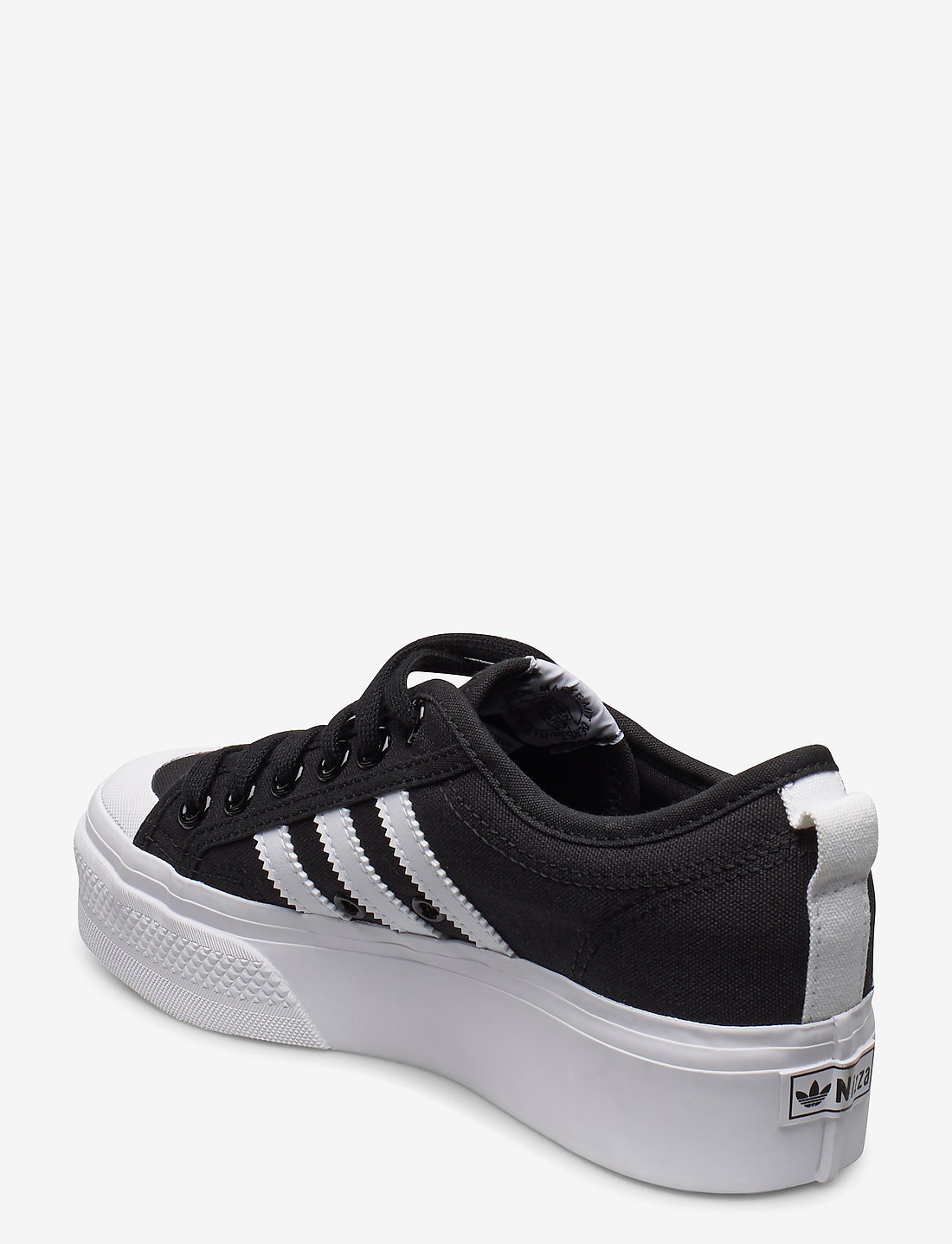 adidas Originals - NIZZA PLATFORM - tennised - cblack/ftwwht/ftwwht - 2