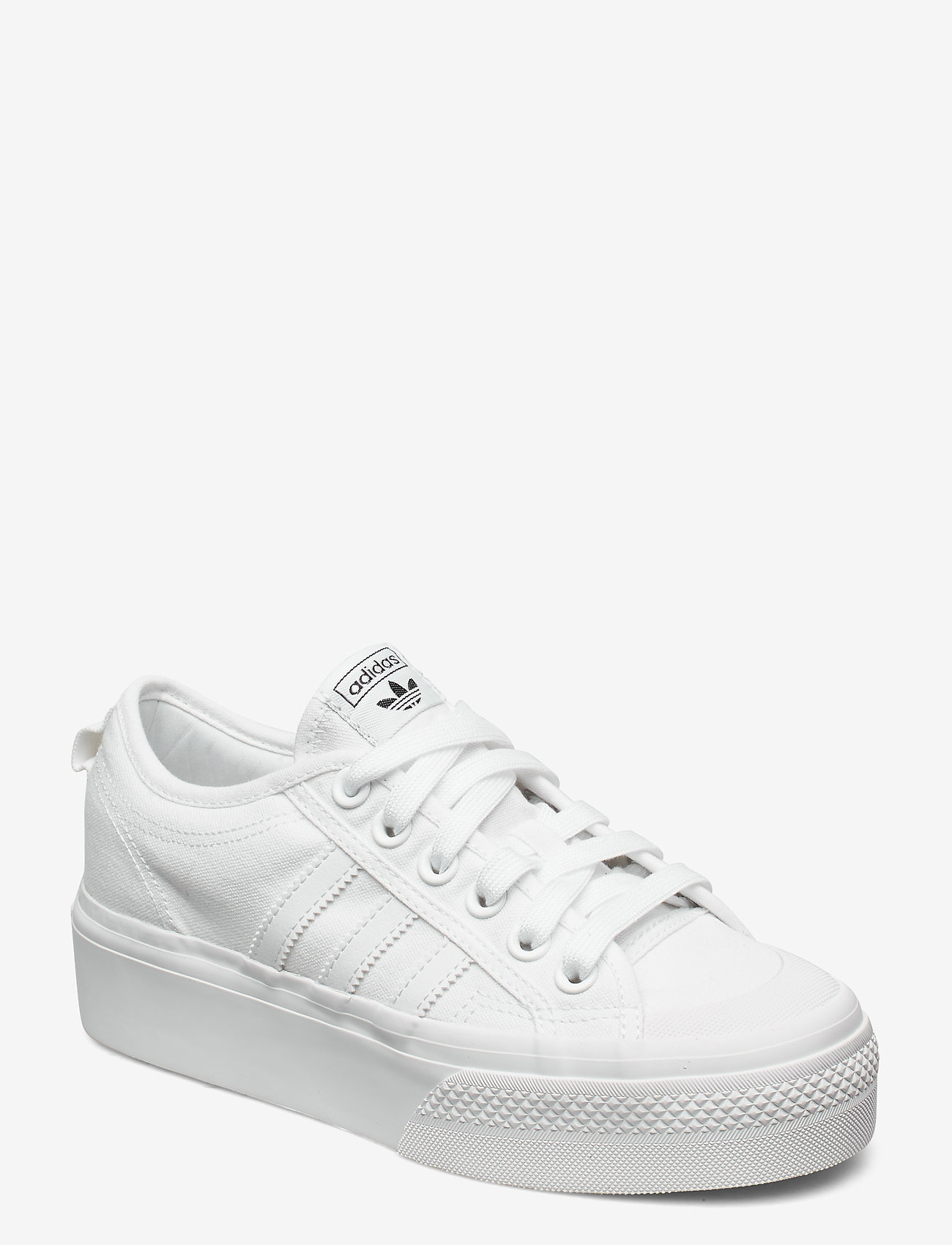 adidas Originals - NIZZA PLATFORM - lave sneakers - ftwwht/ftwwht/ftwwht - 0