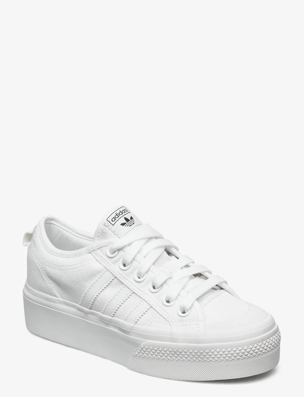 adidas Originals - NIZZA PLATFORM - niedrige sneakers - ftwwht/ftwwht/ftwwht - 0