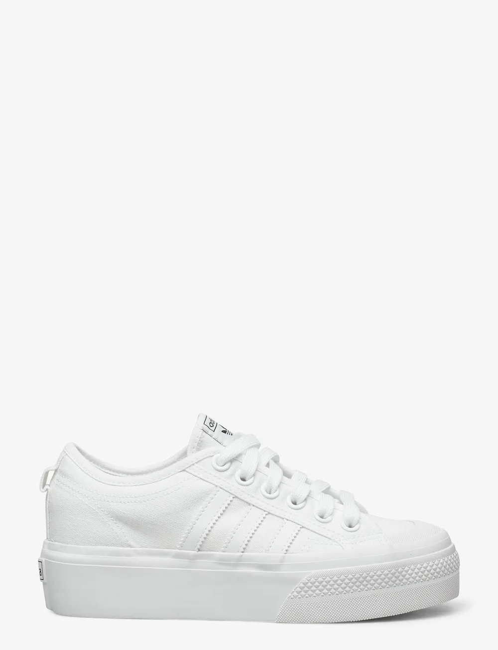 adidas Originals - NIZZA PLATFORM - niedrige sneakers - ftwwht/ftwwht/ftwwht - 1