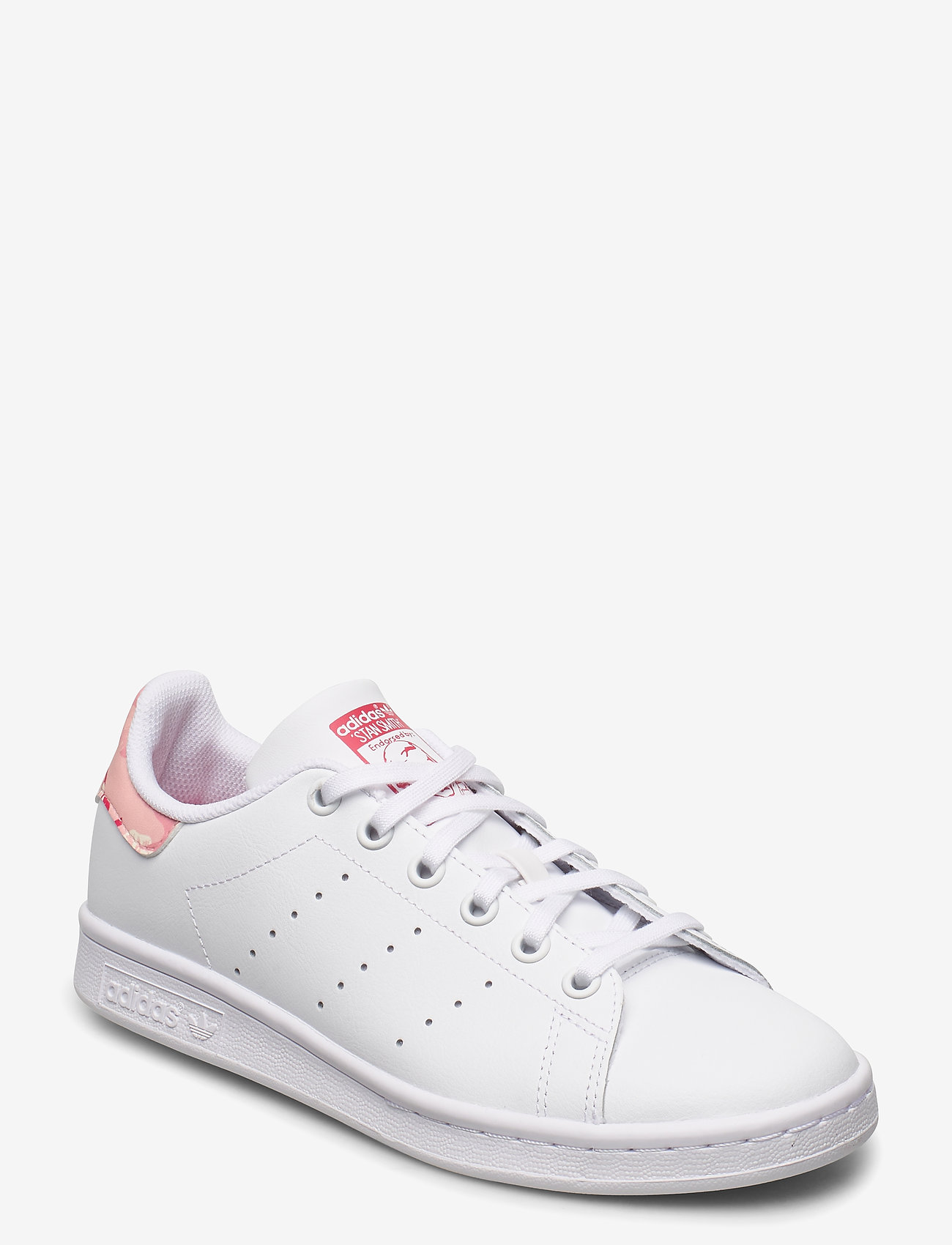 adidas Originals - STAN SMITH J - ftwwht/ftwwht/powpnk - 0