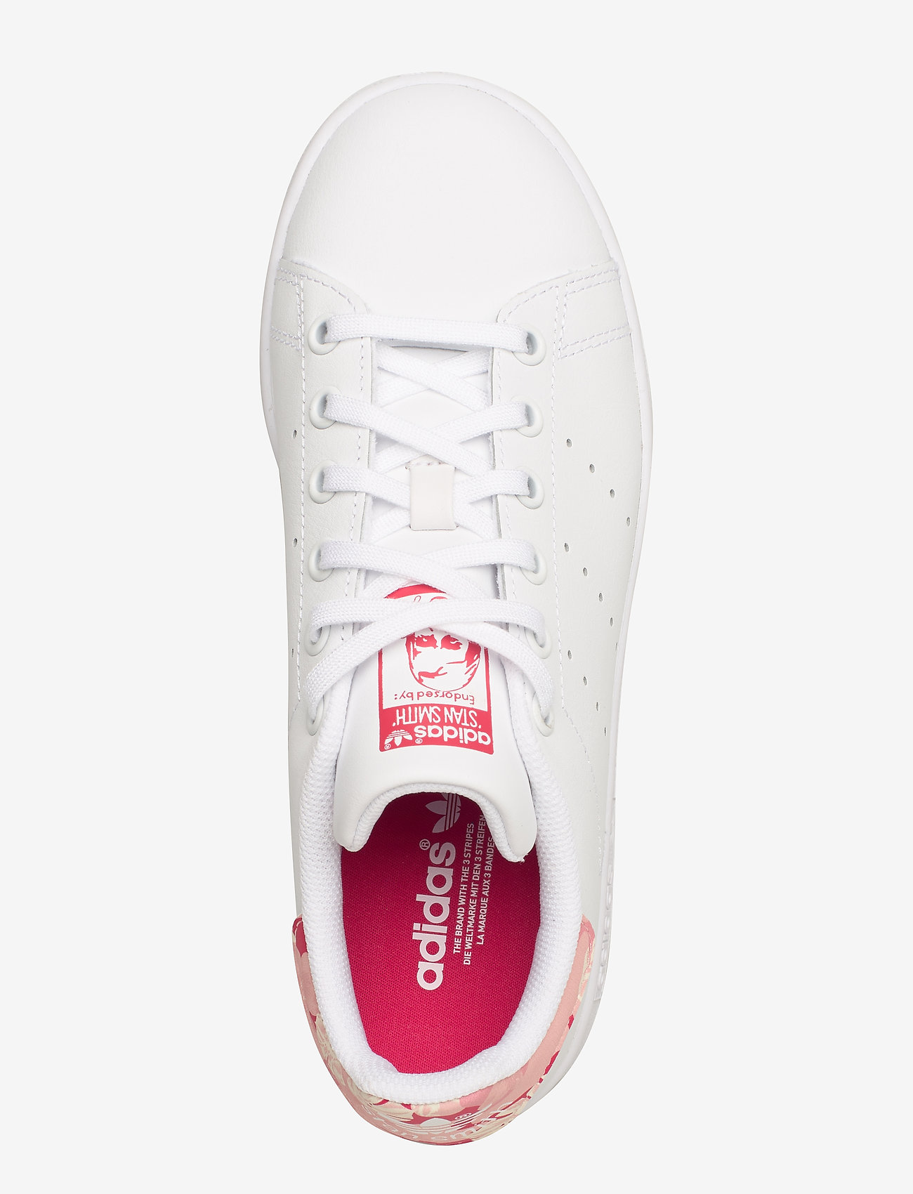 adidas Originals - STAN SMITH J - ftwwht/ftwwht/powpnk - 3