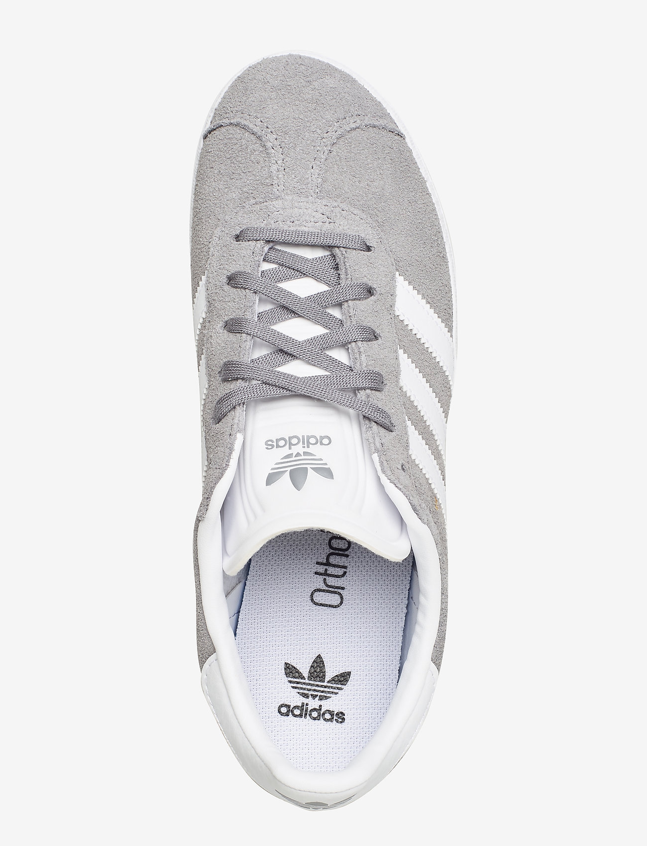 adidas Originals - GAZELLE J - grethr/ftwwht/goldmt - 3