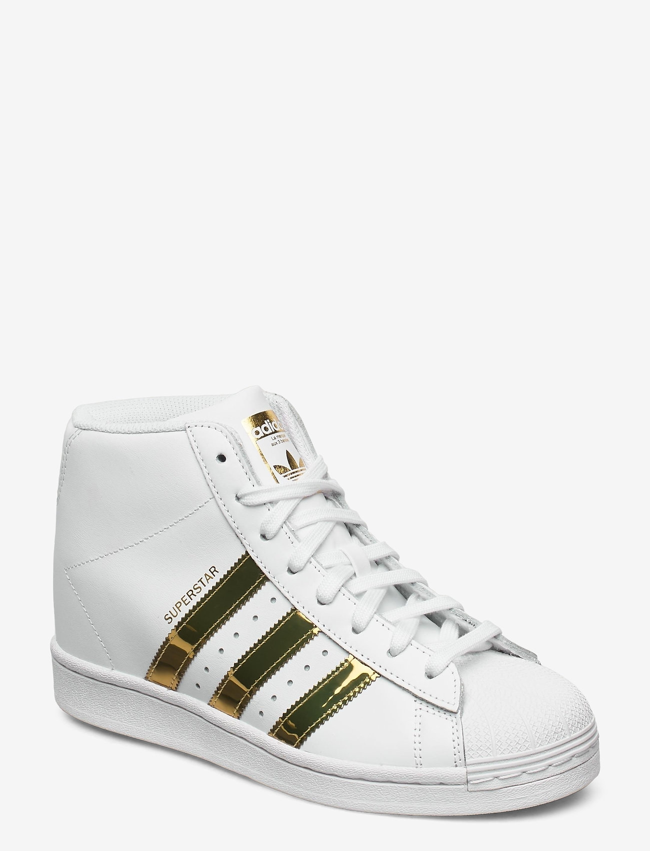 adidas Originals - SUPERSTAR UP W - ftwwht/goldmt/cblack - 0