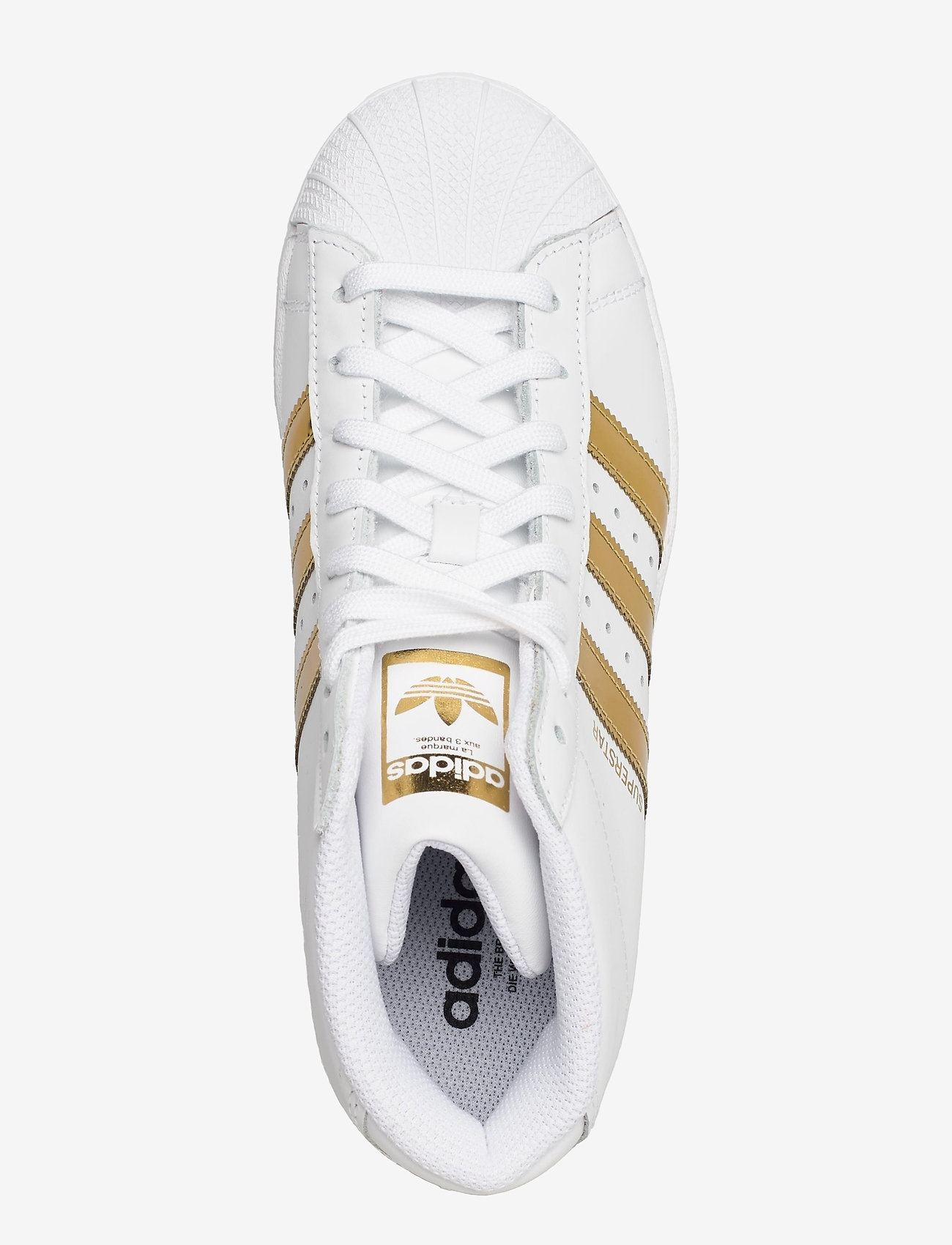 adidas Originals - SUPERSTAR UP W - ftwwht/goldmt/cblack - 3