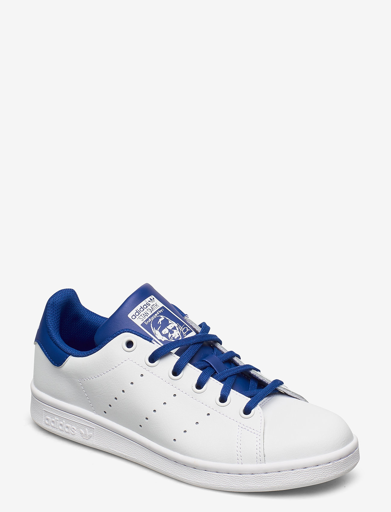 adidas Originals - STAN SMITH J - ftwwht/royblu/royblu - 0