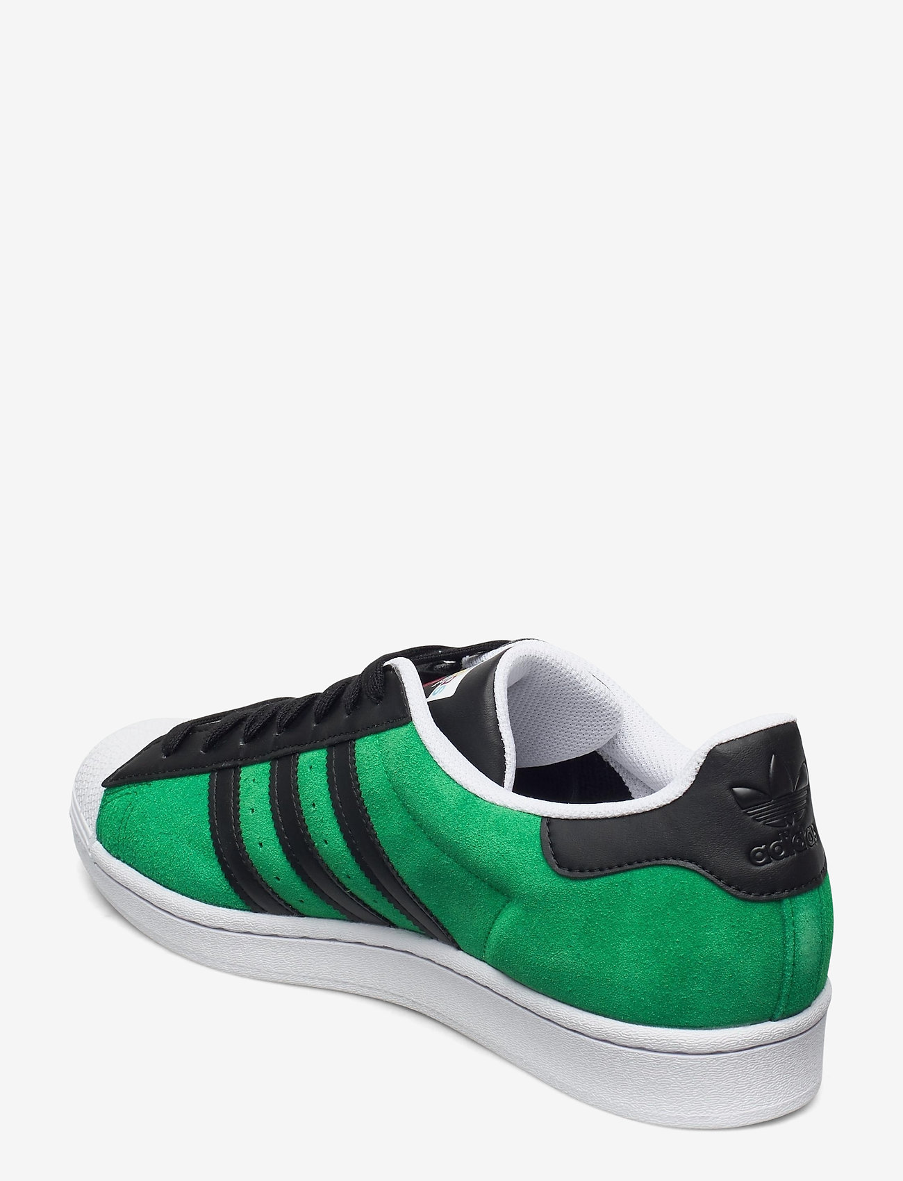 adidas Originals - SUPERSTAR - green/cblack/yellow - 2