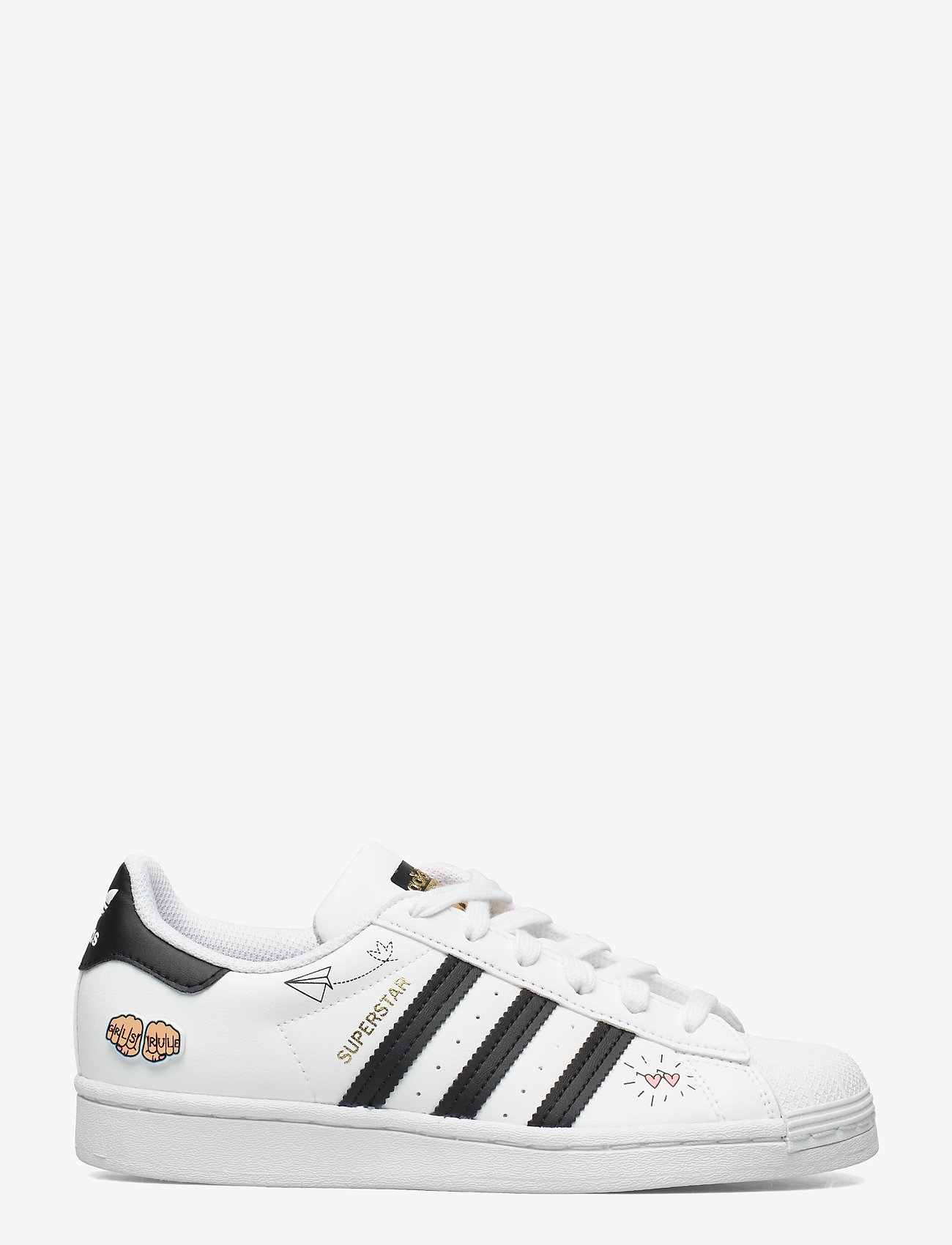 adidas Originals - SUPERSTAR J - ftwwht/cblack/goldmt - 1