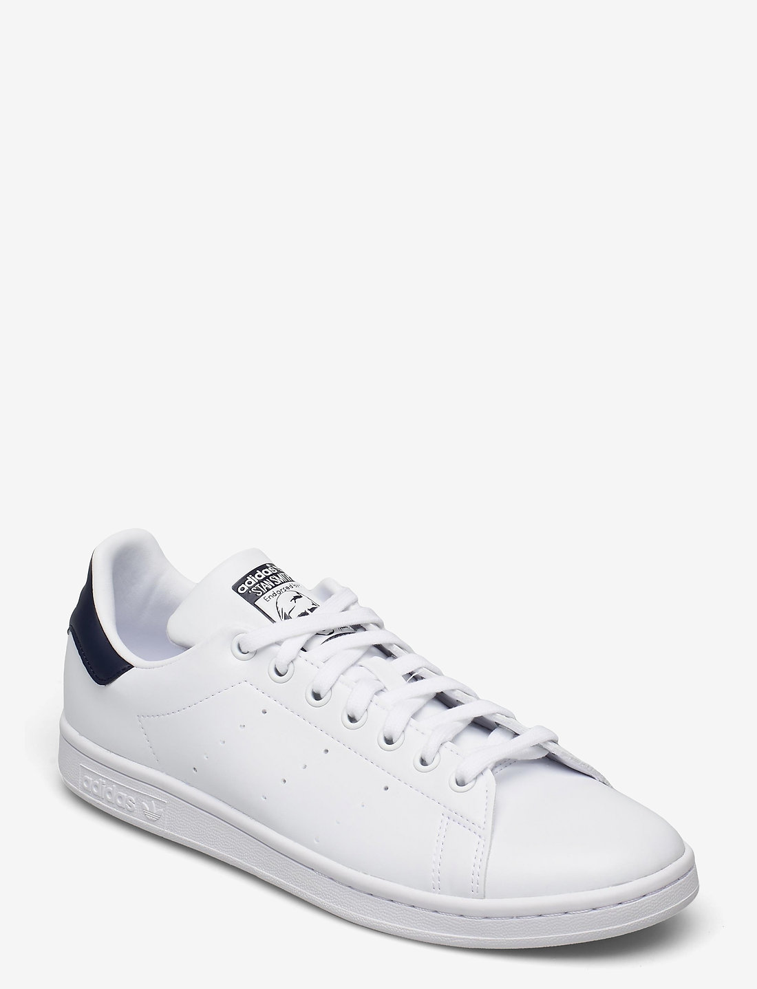 adidas Originals - STAN SMITH - sporta apavi ar zemu augšdaļu - ftwwht/ftwwht/conavy - 0