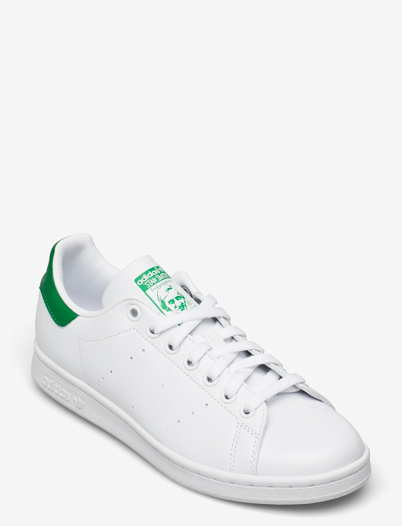 adidas Originals - STAN SMITH - lave sneakers - ftwwht/ftwwht/green - 1