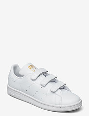 adidas Originals - STAN SMITH CF - lave sneakers - ftwwht/ftwwht/goldmt - 0