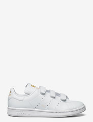 adidas Originals - STAN SMITH CF - lave sneakers - ftwwht/ftwwht/goldmt - 1