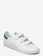 adidas Originals - STAN SMITH CF - sporta apavi - ftwwht/ftwwht/green - 0