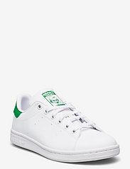 adidas Originals - STAN SMITH J - låga sneakers - ftwwht/ftwwht/green - 0
