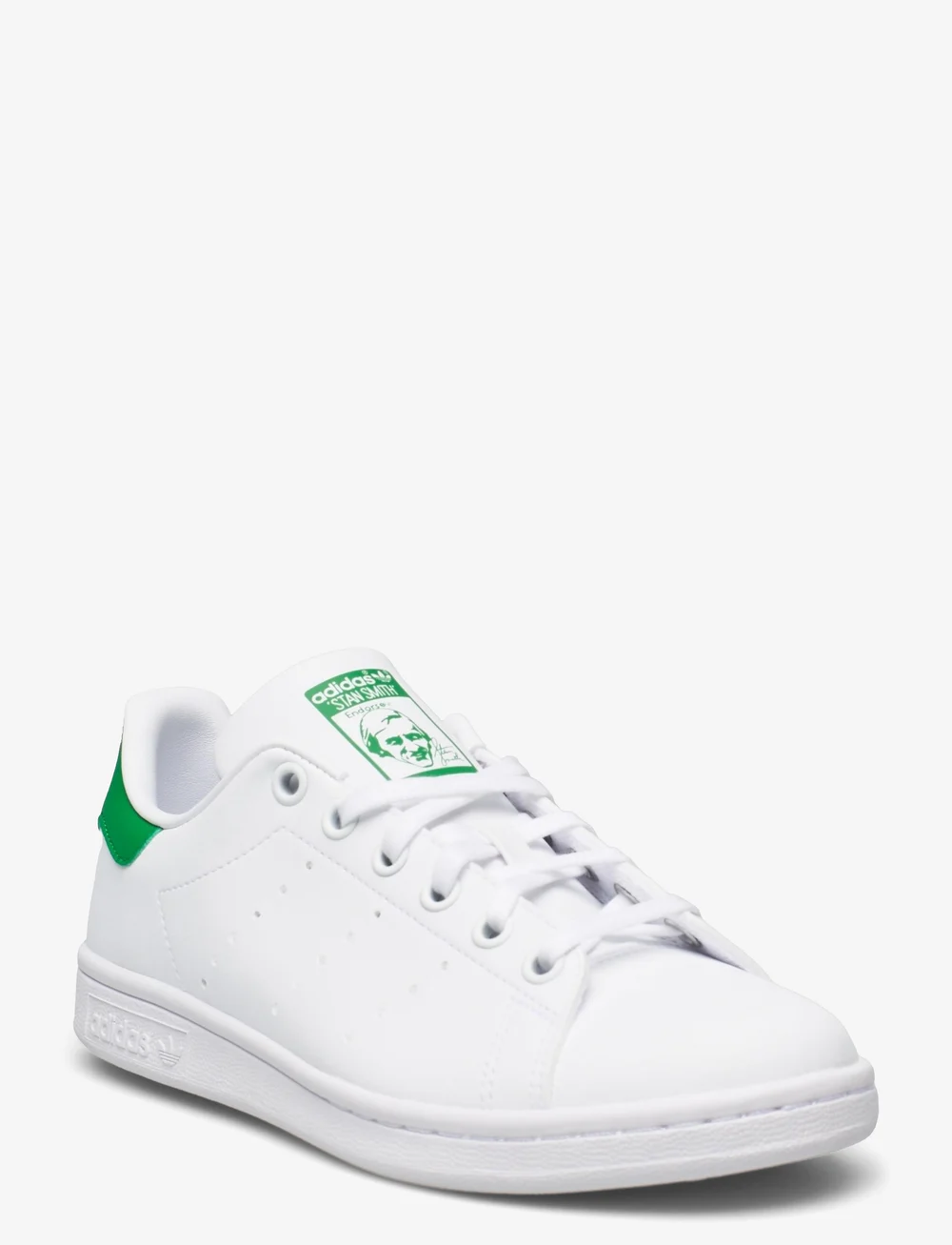 adidas Originals - STAN SMITH J - konfirmation - ftwwht/ftwwht/green - 0