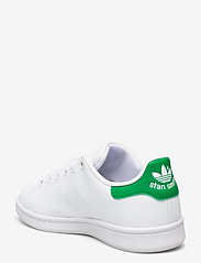 adidas Originals - STAN SMITH J - låga sneakers - ftwwht/ftwwht/green - 2
