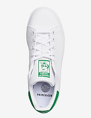 adidas Originals - STAN SMITH J - låga sneakers - ftwwht/ftwwht/green - 3