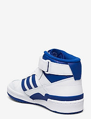 adidas Originals - FORUM MID - hohe sneaker - ftwwht/royblu/ftwwht - 2