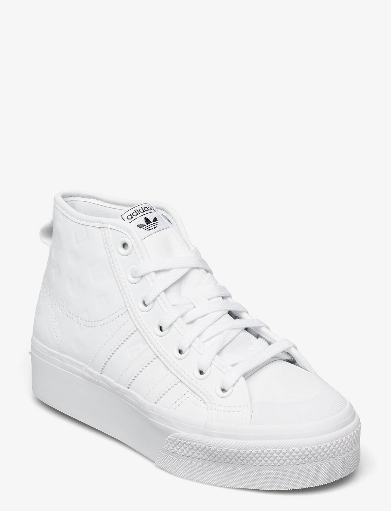 adidas Originals - Nizza Platform Mid W - ftwwht/ftwwht/cblack - 0