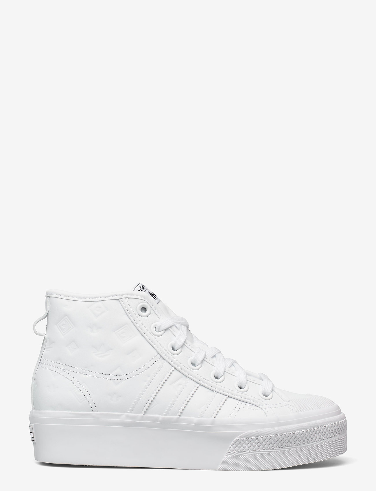 adidas Originals - Nizza Platform Mid W - ftwwht/ftwwht/cblack - 1