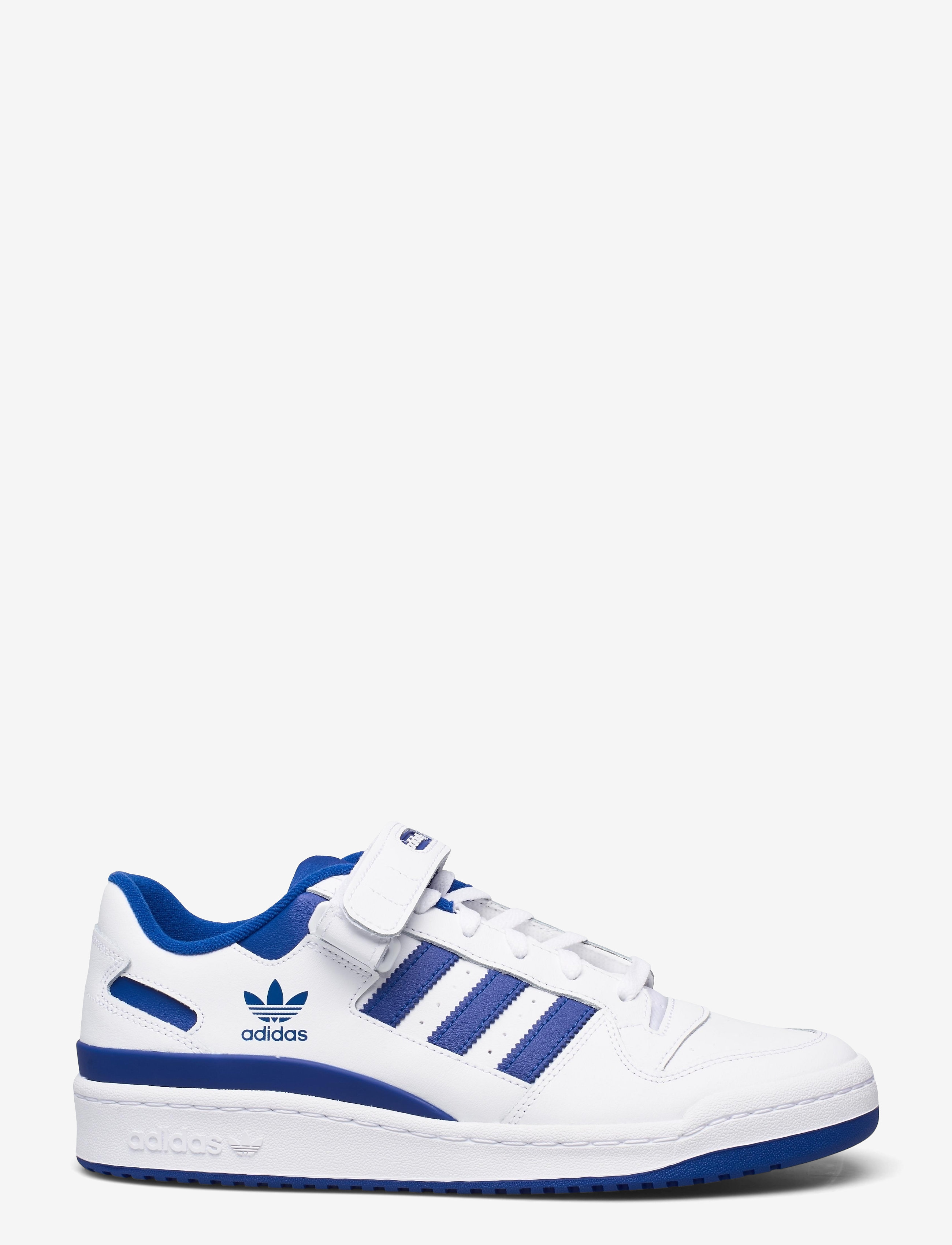 adidas Originals - FORUM LOW - niedriger schnitt - ftwwht/ftwwht/royblu - 1