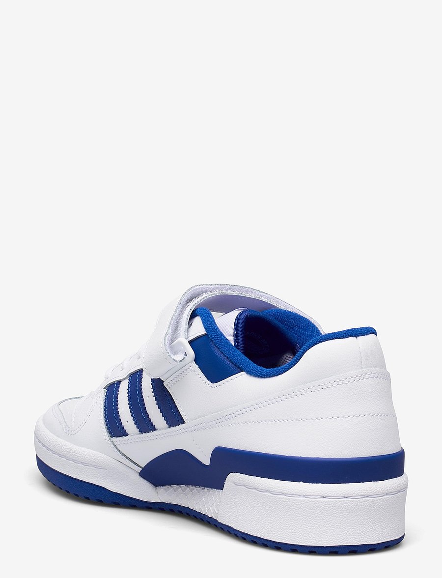 adidas Originals - FORUM LOW - niedriger schnitt - ftwwht/ftwwht/royblu - 2