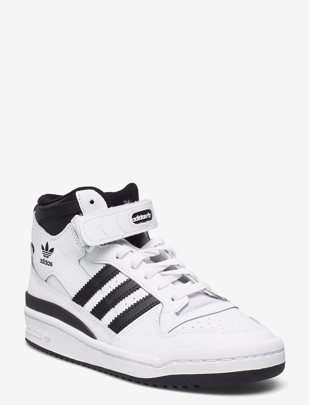 adidas Originals - FORUM MID - hohe sneaker - ftwwht/cblack/ftwwht - 0