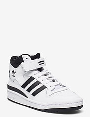 adidas Originals - FORUM MID - basketball shoes - ftwwht/cblack/ftwwht - 0