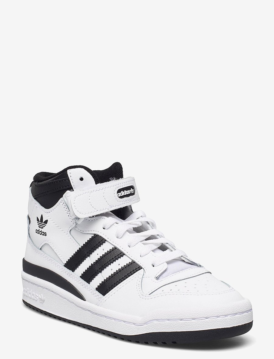 adidas Originals - FORUM MID - hoog sneakers - ftwwht/cblack/ftwwht - 0