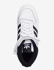 adidas Originals - FORUM MID - höga sneakers - ftwwht/cblack/ftwwht - 3