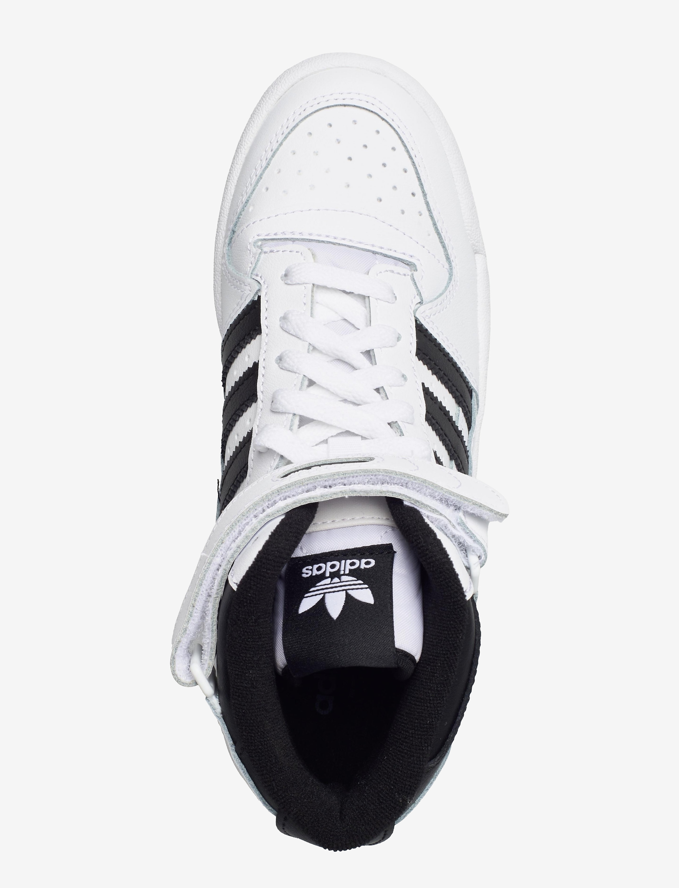 adidas Originals - FORUM MID - hoog sneakers - ftwwht/cblack/ftwwht - 3